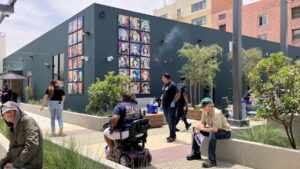 Theater workshop at Skid Row Care Campus @ Skid Row Care Campus